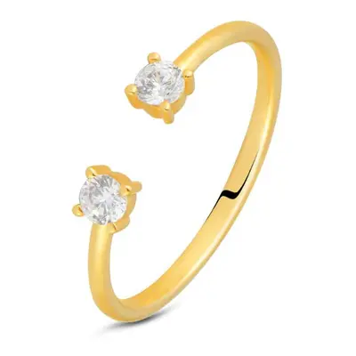 Anello Fantasia Claire Oro Giallo Cubic Zirconia