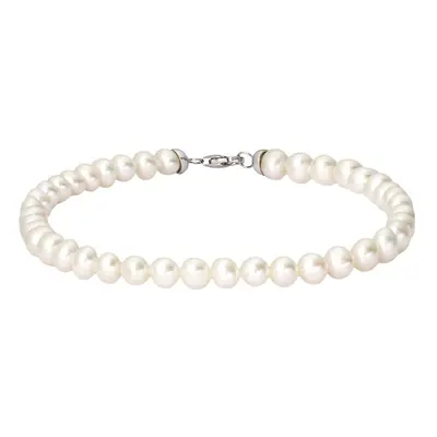 Bracciale Gabrielle Oro Bianco Perla D'Acqua Dolce