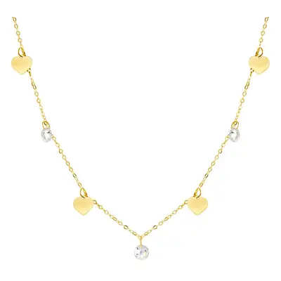 Collana Beverly Oro Giallo Cubic Zirconia