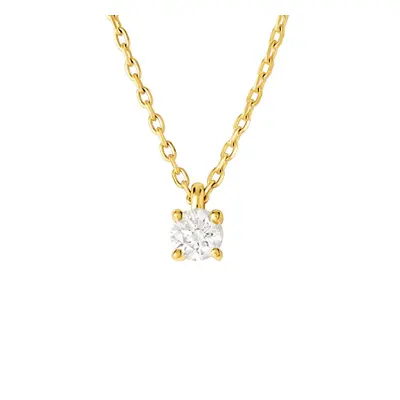 Collana Punto Luce Grace Oro Giallo Diamante