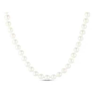 Collana Gold Pearls Oro Bianco Perla D'Acqua Dolce Diamante