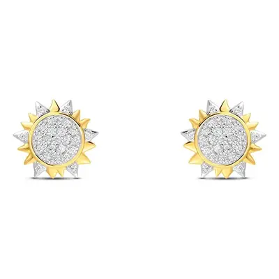 Orecchini Lobo Claire Oro Giallo Cubic Zirconia