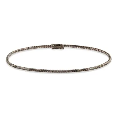 Bracciale Tennis L'homme Diamant Oro Bianco Diamante