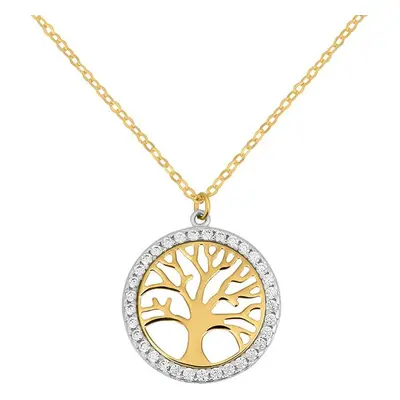 Collana Claire Oro Giallo Cubic Zirconia