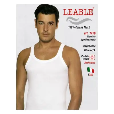 Canottiera uomo in cotone spalla stretta Leable 1476