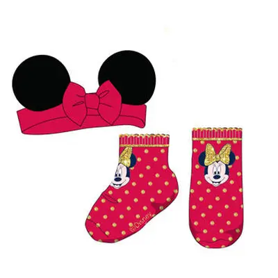 Set natalizio composto da calzino e fascia per neonata WX6113 Disney