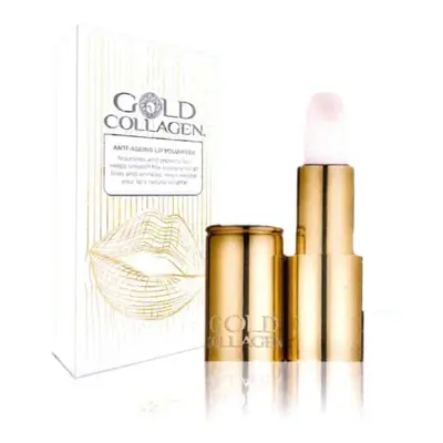 Gold collagen anti ageing lip