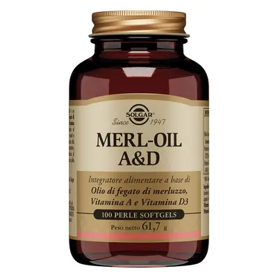 Solgar merl oil a&d 100prl