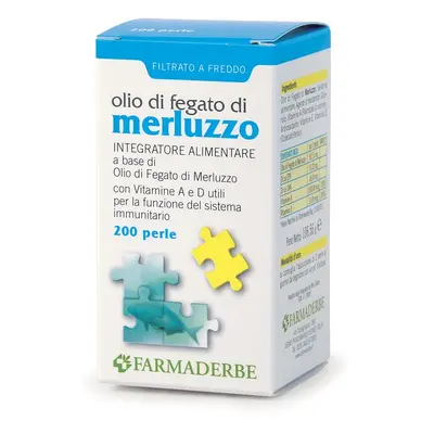 Farmaderbe olio di fegato merluzzo 200prl