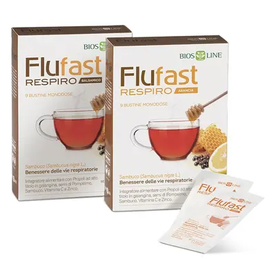 Apix propoli flufast respiro balsamico 9 buste bio