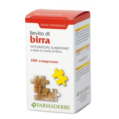 Farmaderbe lievito di birra 200cpr