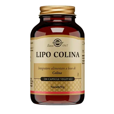 Solgar lipo colina 100cps vegetali