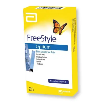 Freestyle optium test strips25