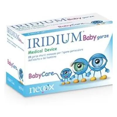 Garza oculare medicata iridium baby 28 pezzi