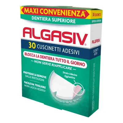 Algasiv adesivo protesi sup 30pz