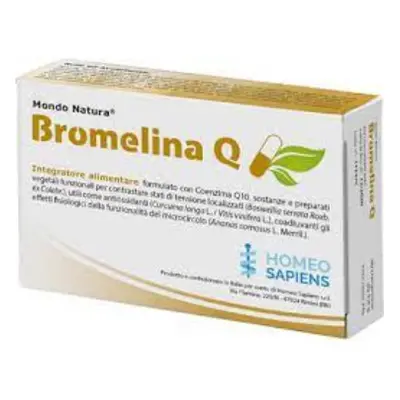 Bromelina q mondo natura 30cpr