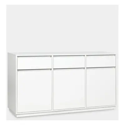 Credenza in legno colore bianco Oslo