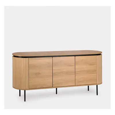 Credenza in legno colore naturale Helios