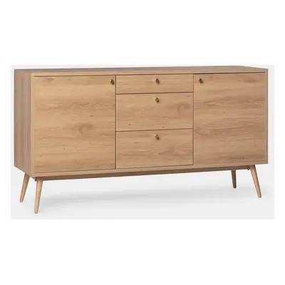 Credenza in legno di colore naturale Arian