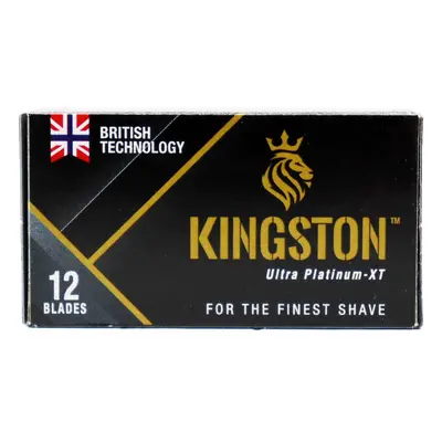 Kingstone Ultra Platinum Lamette Da Barba Box Da 12 pz