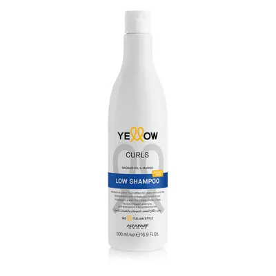 Alfaparf Yellow Curls Low Shampoo Idratazione E Anti Crespo Per Capelli Con Onde E Ricci 500 ml