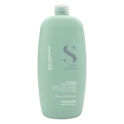 Alfaparf Milano Semi Di Lino Scalp Rebalance Dandruff Shampoo Delicato Purificante Per Cute Con 