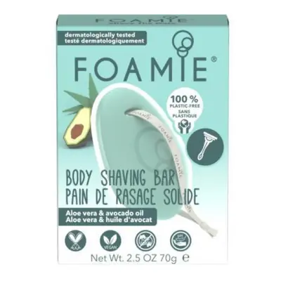 Foamie Crema Solida Da Rasatura Per Viso E Corpo Con Olio Di Avocado, Aloe Vera E Burro Di Cacao