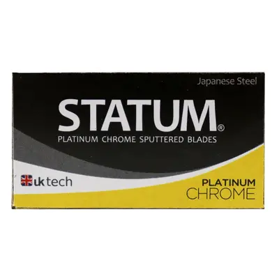 Statum Platinum Chrome Lamette Da Barba Box Da 10 pz