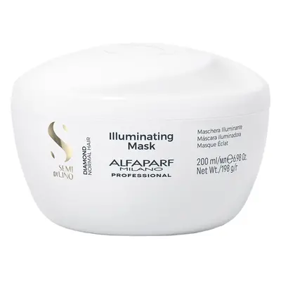 Alfaparf Milano Semi Di Lino Diamond Maschera Illuminante Per Capelli 200 ml