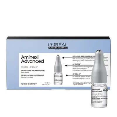 L'Oréal Serie Expert Aminexil Advanced Fiale Anticaduta 10 Fiale Da 6 ml