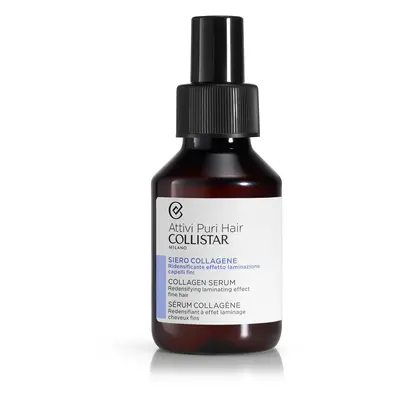 Collistar Attivi Puri Siero Collagene Ridensificante Effetto Laminazione Per Capelli Fini 100 ml