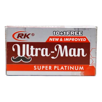 RK Ultra Man Super Platinum Lamette Da Barba Box Da 10 pz