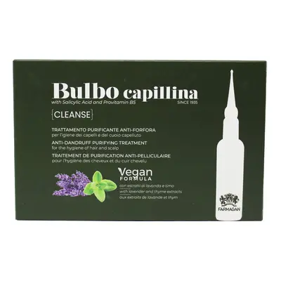 Farmagan Bulbo Capillina Formula Vegan Cleanse Trattamento Purificante Anti Forfora Per Capelli 