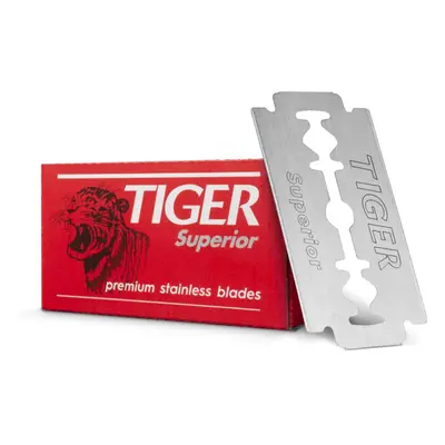 Tiger Superior Lamette Da Barba Stainless Steel Box Da 5 pz