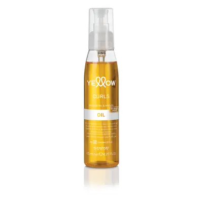 Alfaparf Yellow Curls Oil Booster Anti Crespo Per Capelli Con Onde E Ricci 125 ml