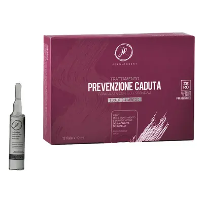 Jean Robert Lozione Prevenzione Della Caduta Dei Capelli 12 Fiale Da 10 ml