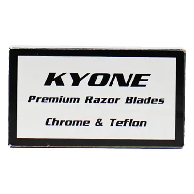 Kyone Chrome & Teflon Lamette Da Barba Box Da 10 pz