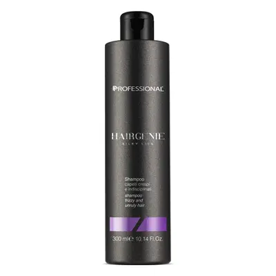 Professional Hairgenie Silky Liss Shampoo Per Capelli Crespi E Indisciplinati 300 ml