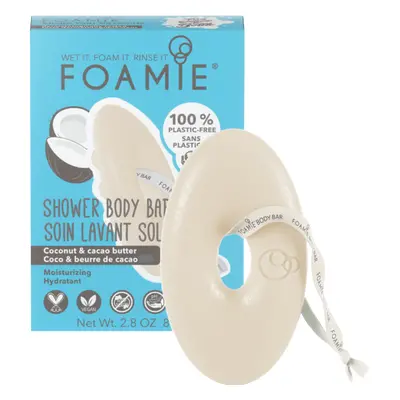 Foamie Sapone Solido Idratante Per Il Corpo Shake Your Coconuts Con Cocco E Burro Di Cacao 80 gr