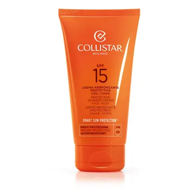 Collistar Crema Abbronzante Protettiva Viso E Corpo Media Protezione SPF 15 150 ml