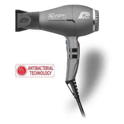Parlux Alyon Air Ionizer Tech Antibacterial Asciugacapelli Professionale Graphite Opaco