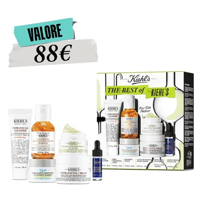 The Best of Kiehl's Un Set Regalo Delle Nostre Migliori Formule Che Offrono Soluzioni Per Secche