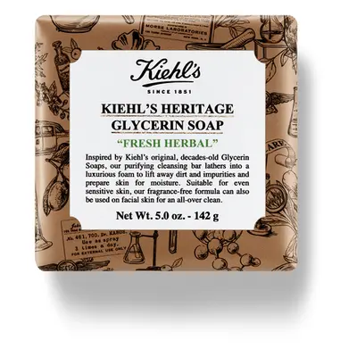 Kiehl’s Heritage Glycerin Soap Fresh Herbal Sapone Con Glicerina Per La Detersione Del Corpo