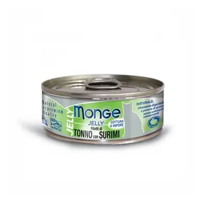 Monge Monge Cat Wet Food Jelly Tonno e Surimi 80 gr