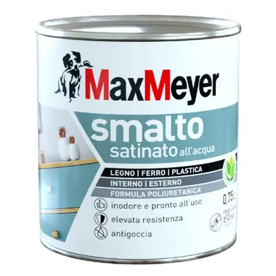 MaxMeyer Smalto poliuretanico all'acqua da 0.75 L