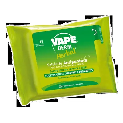 VAPE Salviette antipuntura con funzione repellente