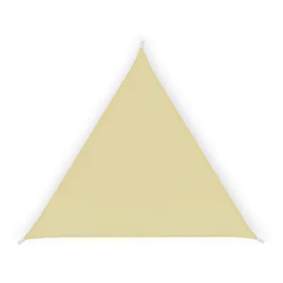 No Brand Tenda da Sole a Vela Triangolare 3.6m - Beige