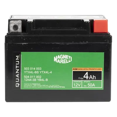 Magneti Marelli Batteria moto Quantum potenza 4 Ah