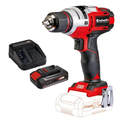 Einhell Trapano avvitatore a batteria TE-CD 18 Li E + Starter Kit 18V 2.5Ah