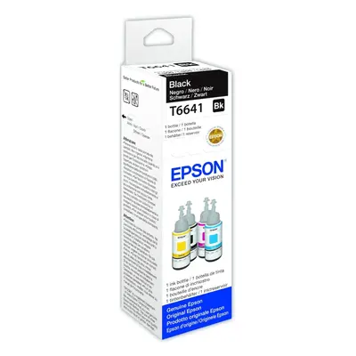 EPSON FLACONE INK-JET NERO 70ML X ECOTANK T664